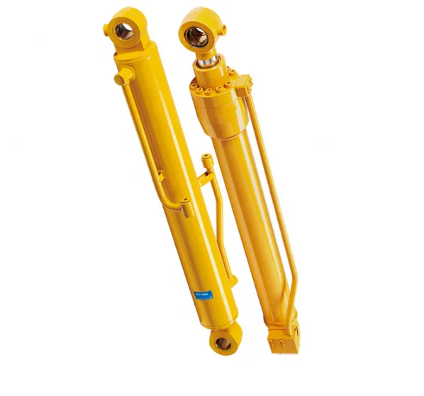 Цилиндр стрелы двойного действия используемый в санитарии и инженерии