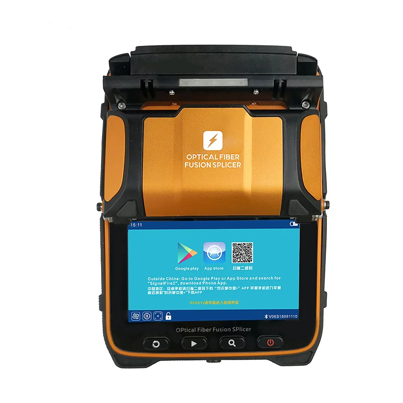 Ai-9 Fusion Splicer Machine 6motors Multi-langua Fiber Optic Equipment Ai9 Splicer