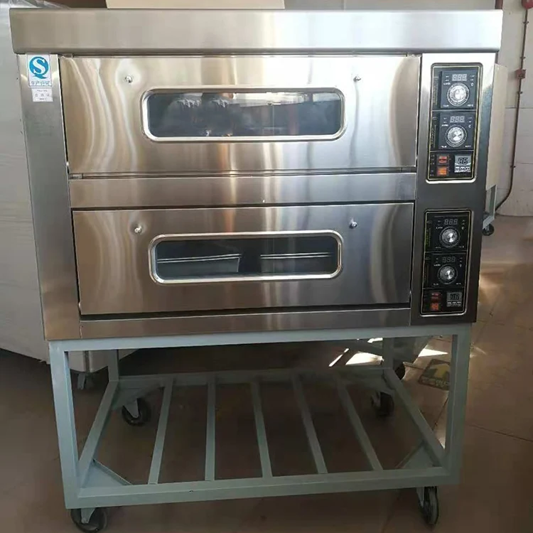 Industrial Horno De Pan Para Panaderia Pizza Pastry Confectionery Manufacturer Gas Cake Oven for Bakery