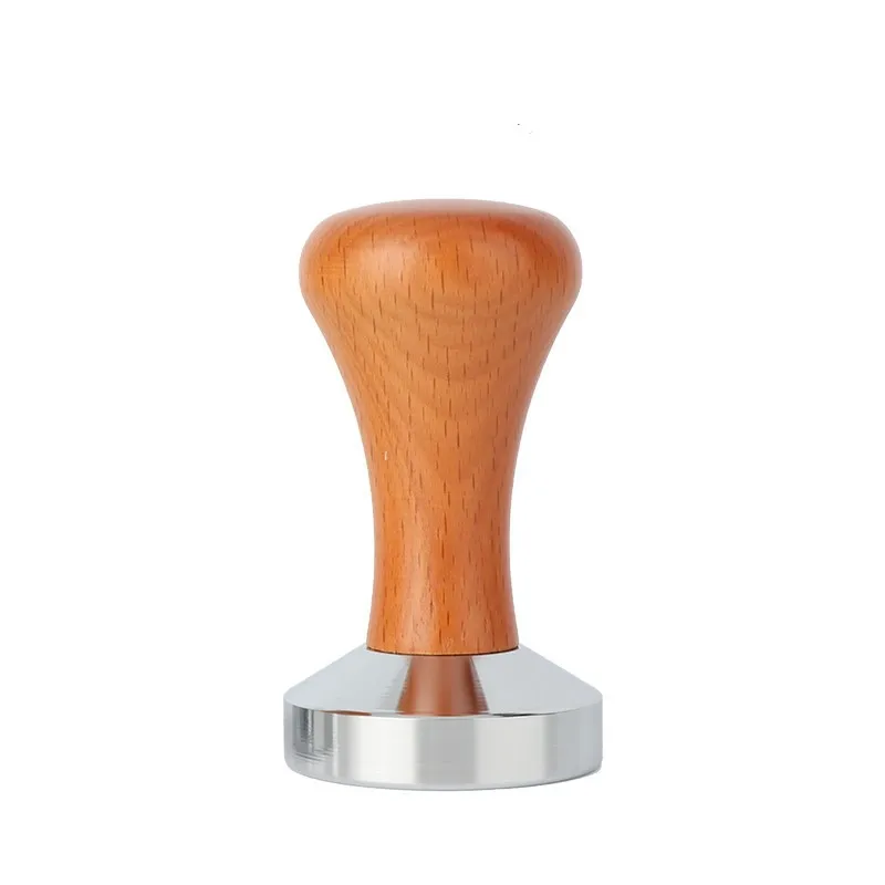 Cafe Accessories Coffee Tamper Coffee Distributor S49/51/53/58mm Coffee Hammer Tamper Espresso Press Force Powder Tamper