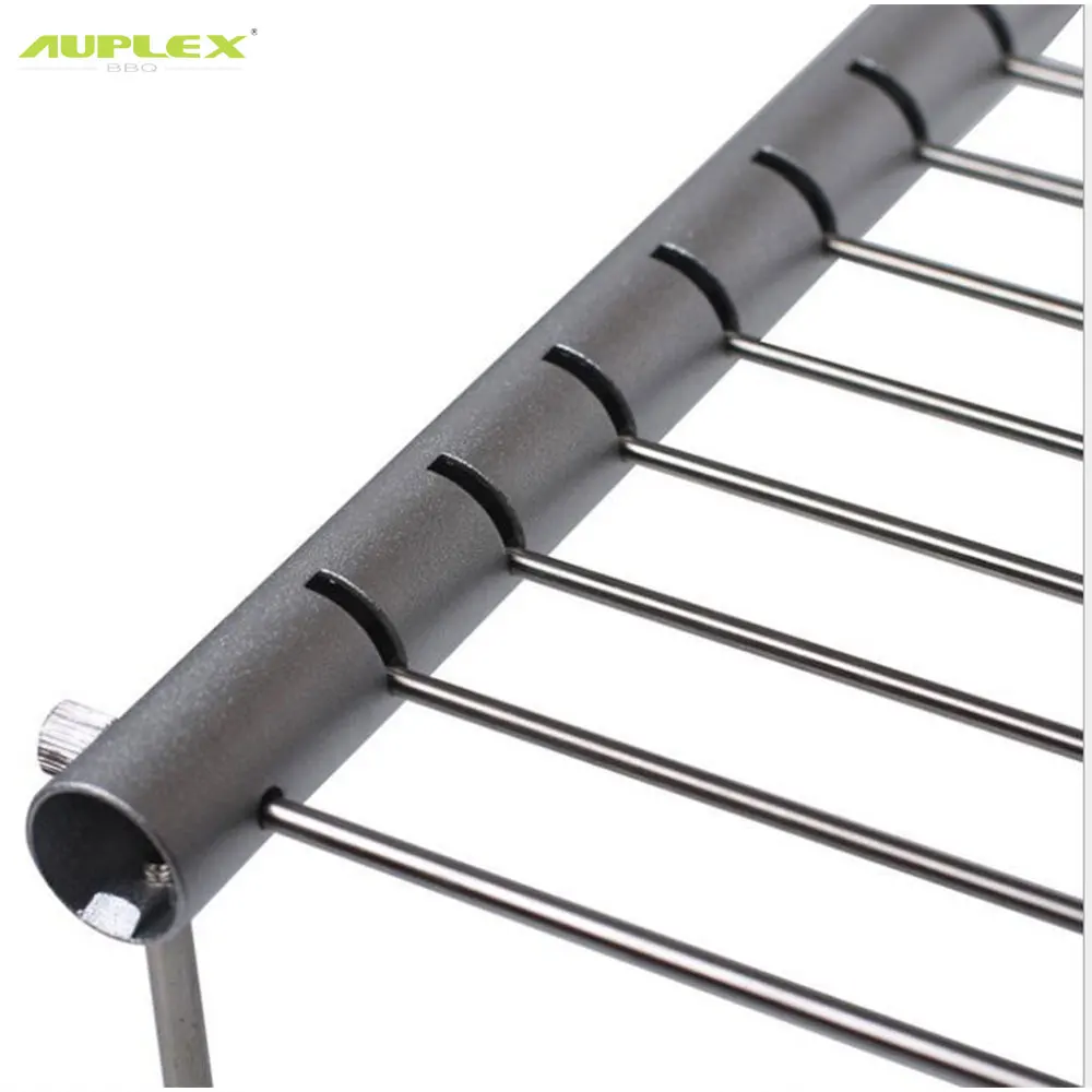 Portable Barbecue Tube Stainless Steel Camping Grill set  Charcoal Grilling Stove Barbeque Grill
