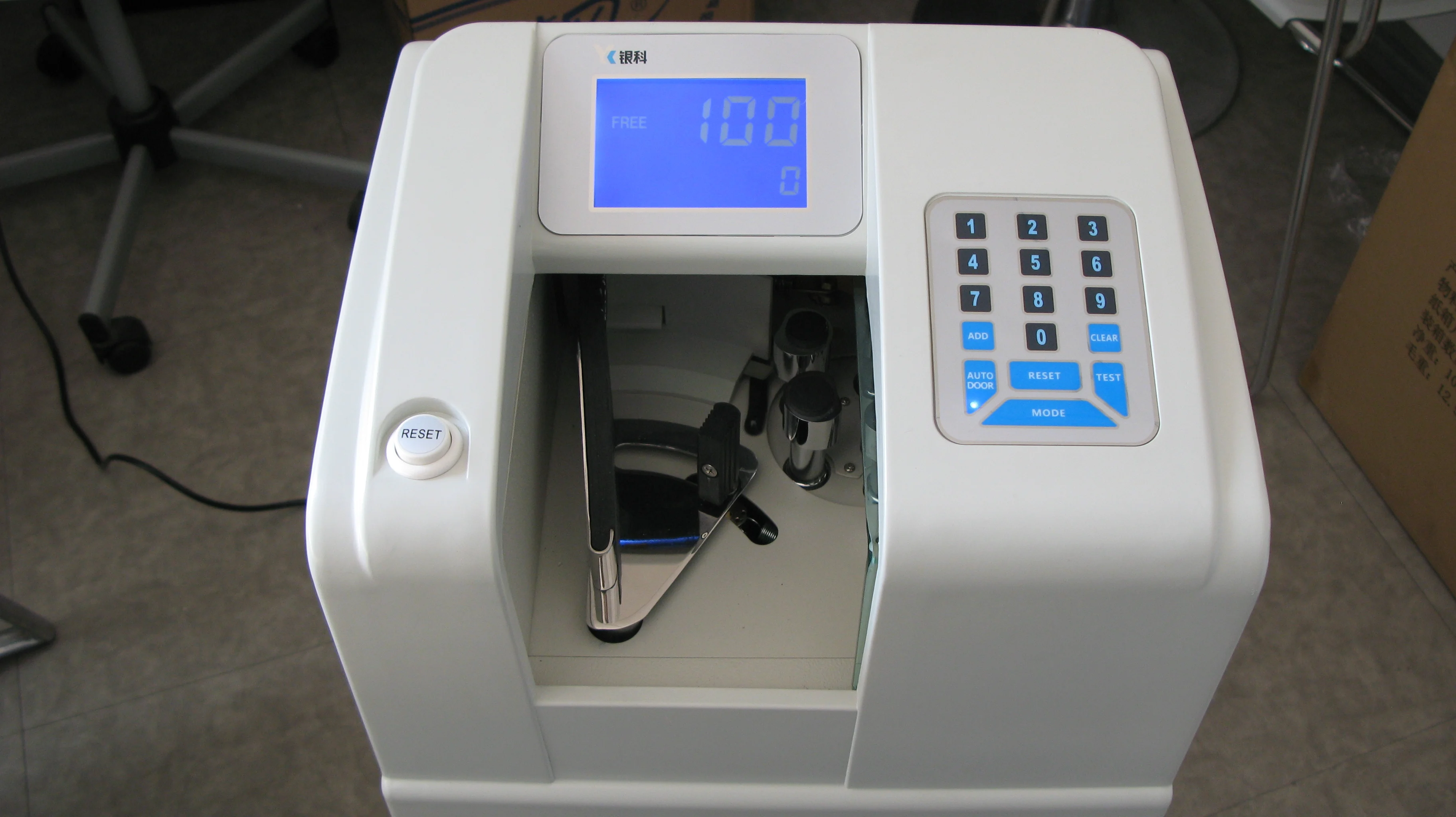 
High quality LCD money counting machine vacuum banknote counter 