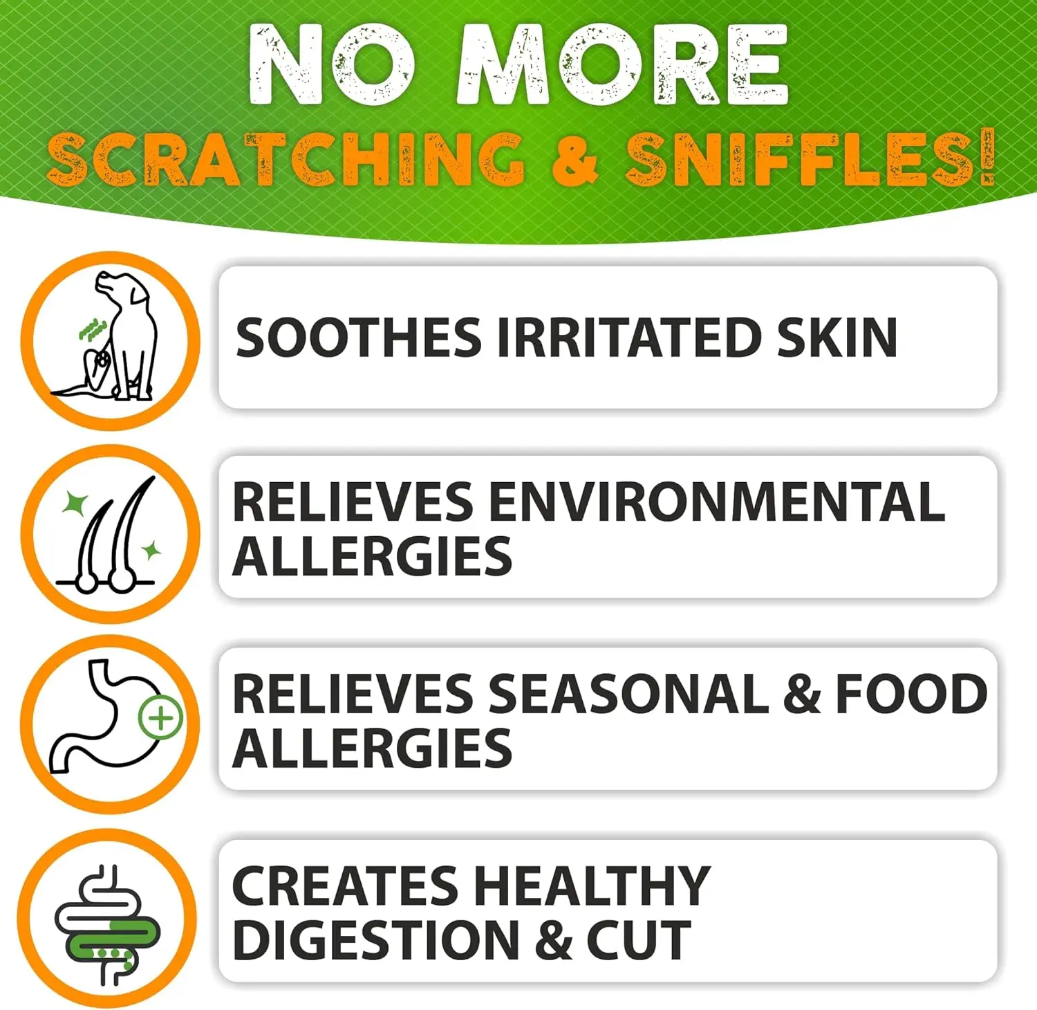 OEM/ODM 14 IN 1 Dog Allergy Immune Support Chews Pet Health Care & Supplements for Allergy Relief Senior