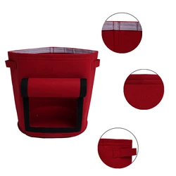 9 Gallon Potato Plant Bag Durable Non-Woven Fabric Grow Bag Garden Fabric Pot with Dual Handles