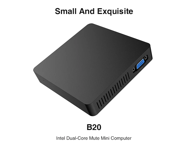 WIN10 Mini Desktop Computer N3350 6GB 128GB SSD Dual Band WiFi Gigabit Ethernet BT 4.0 Micro PC Mini PCs