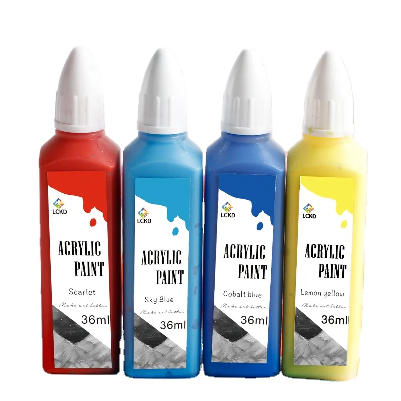 Профессиональная оптовая продажа, набор водостойких акриловых красок 26 цветов