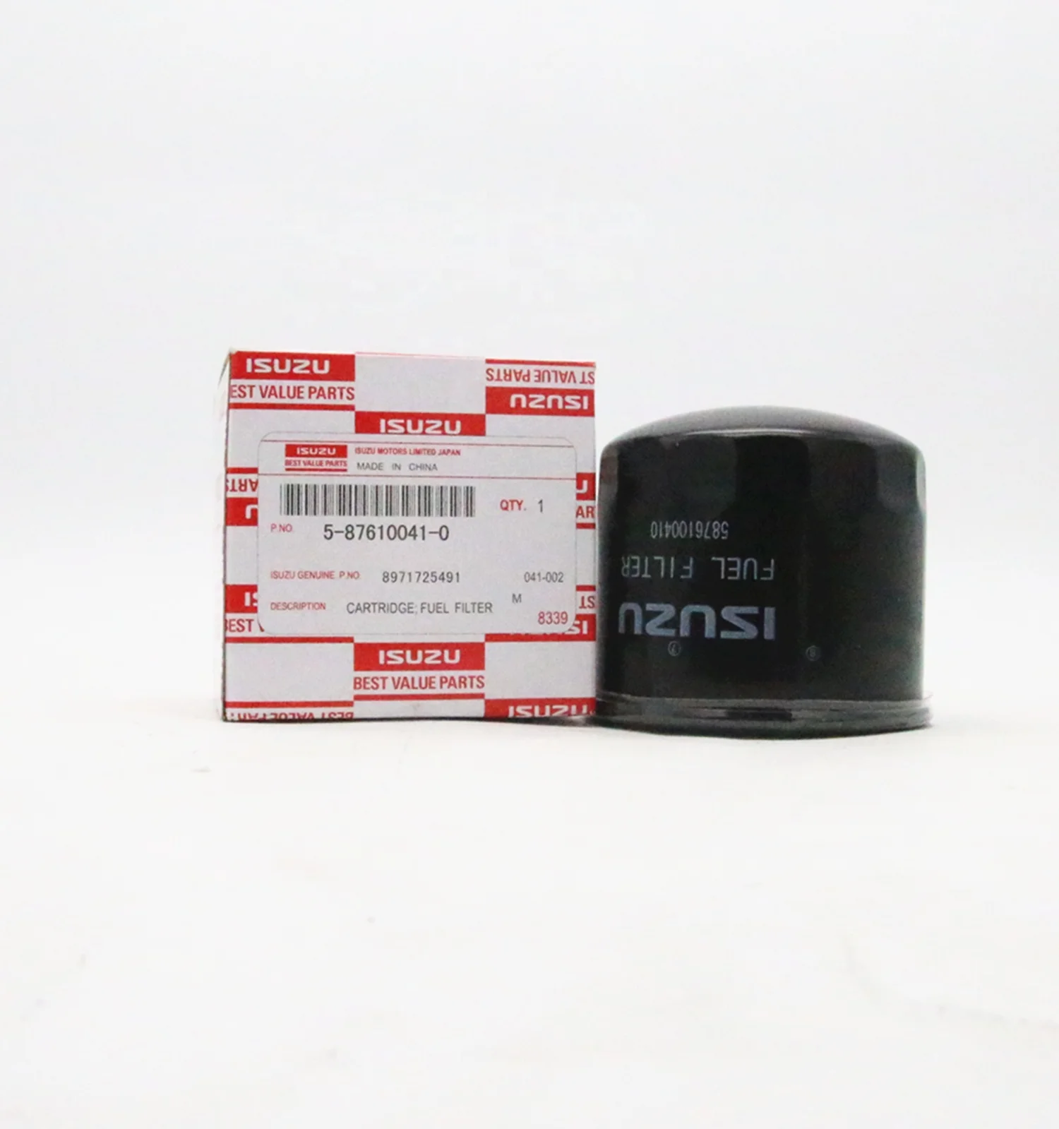 Genuine Auto Parts 4HG1 NPR China BVP 5-87610041-0  5876100410  FUEL FILTER FOR ISUZU 8971725491 8-97172549-1