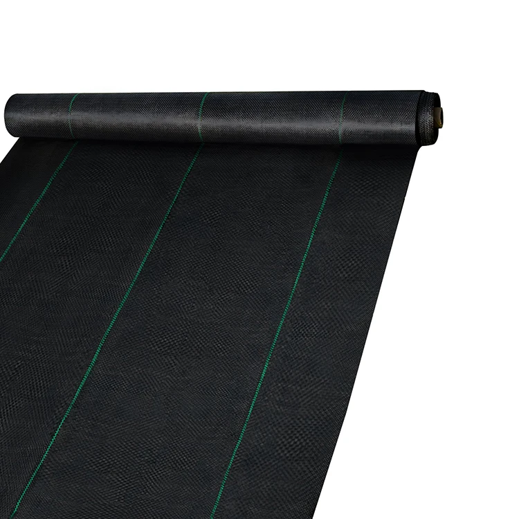 Sulzer looms woven plastic anti grass cloth weed mat/ground cover protection mat