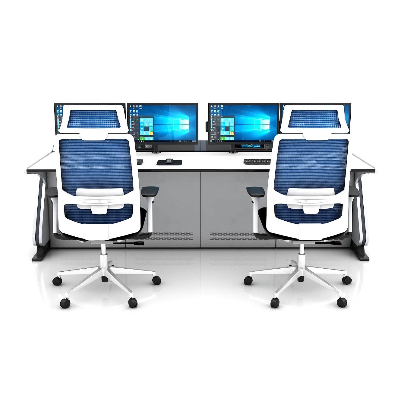 Kehua Fuwei Customizable Ergonomic Air Traffic Management Center Control Room Workstations Mission Operations Control Room