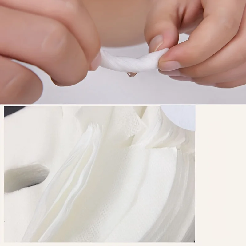 Naturally Made of Meltblown Nonwoven Fabric and Beauty Mask Paper the Microfiber Sheet Is Soft