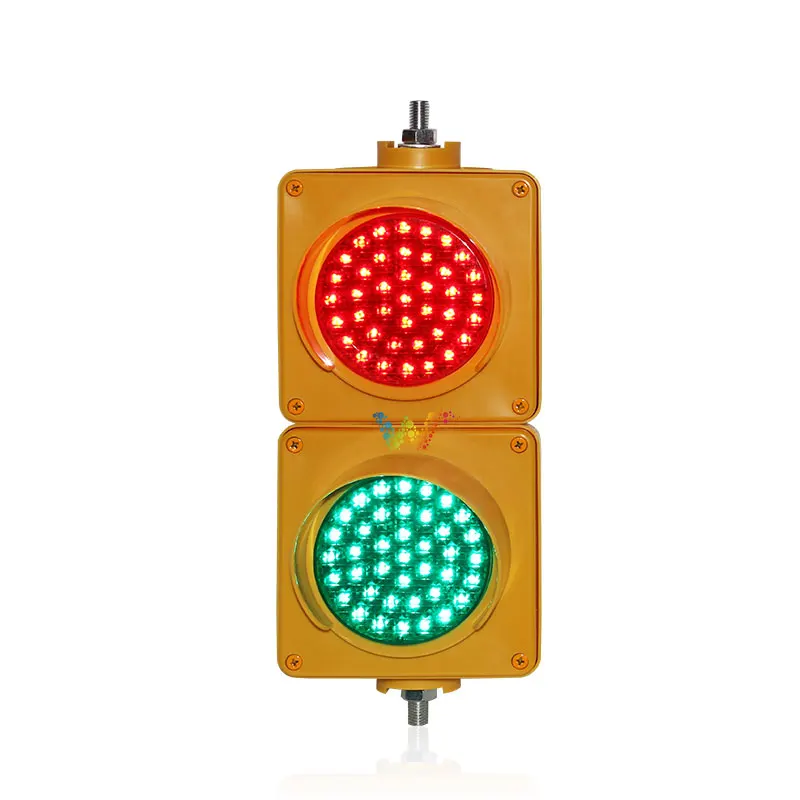 
100mm Road Safety 24v led traffic light 