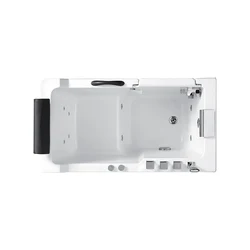 Luxury Acrylic Quality Whirlpool Massage Jacuzzi Elderly Walk In Modern Bathtub For Bathroom Design