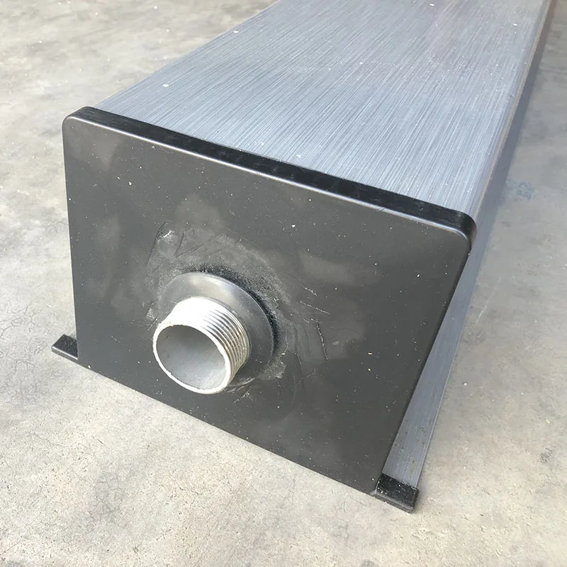 Заводская цена, оцинкованный стальной коллектор, коллектор солнечного коллектора для отелей