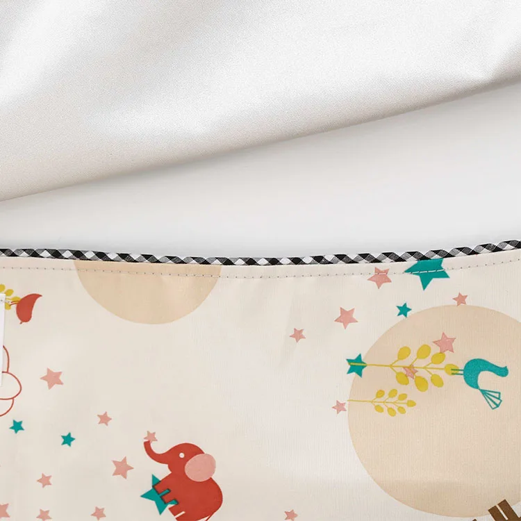 High quality cartoon uv resistant washing machine covers font loading of SIZE L