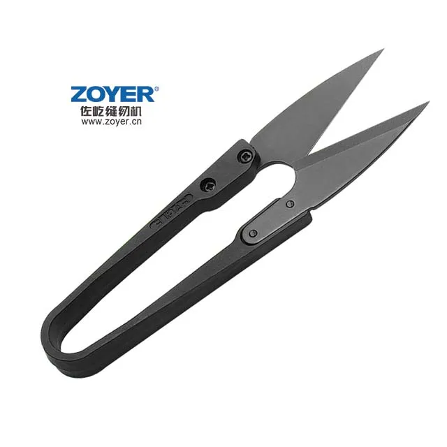 GE-TC805B golden eagle thread cutter withblack handle  Carbon Steel Blade Yarn Scissors