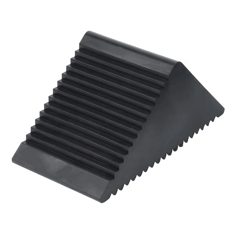 Сверхмощный колесо колодки 2 шт в комплекте резиновая Противооткатная колодка цены по прейскуранту завода-изготовителя парковка устройства шина прицепа