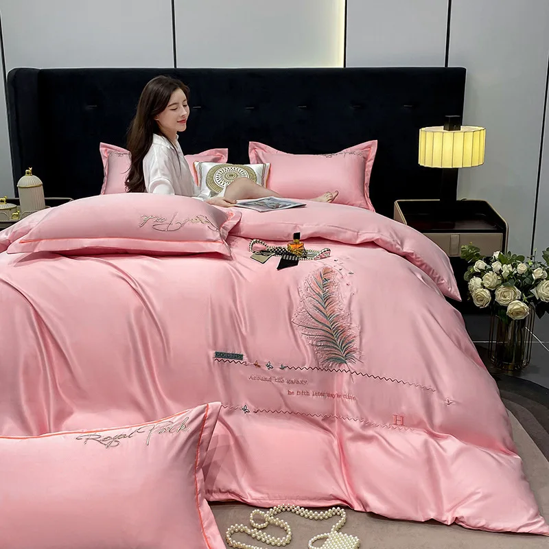 Good  price custom printed hemp tencel bamboo jersey fabric lyocell sheets