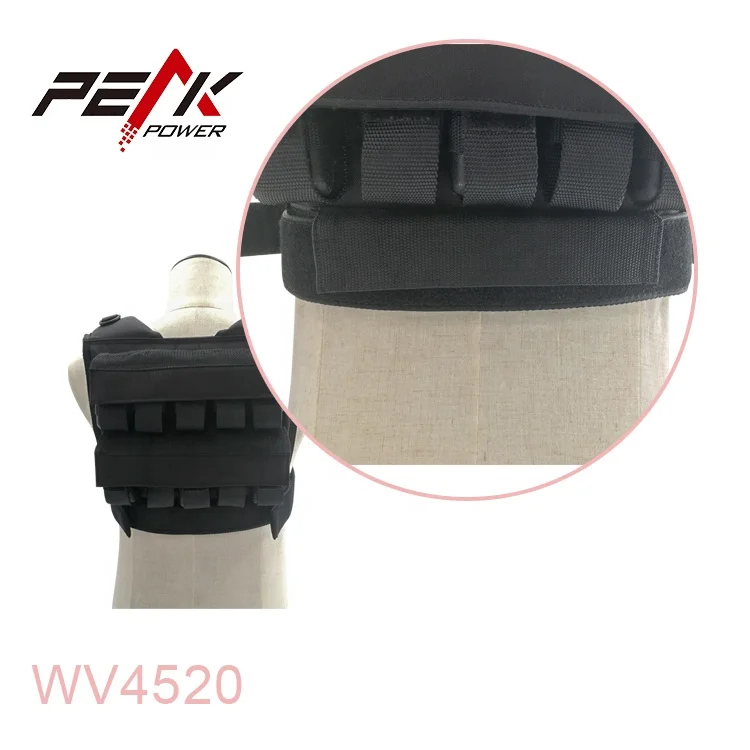 PeakPower 20kg High Quality Adjustable Cordura Weight Vest