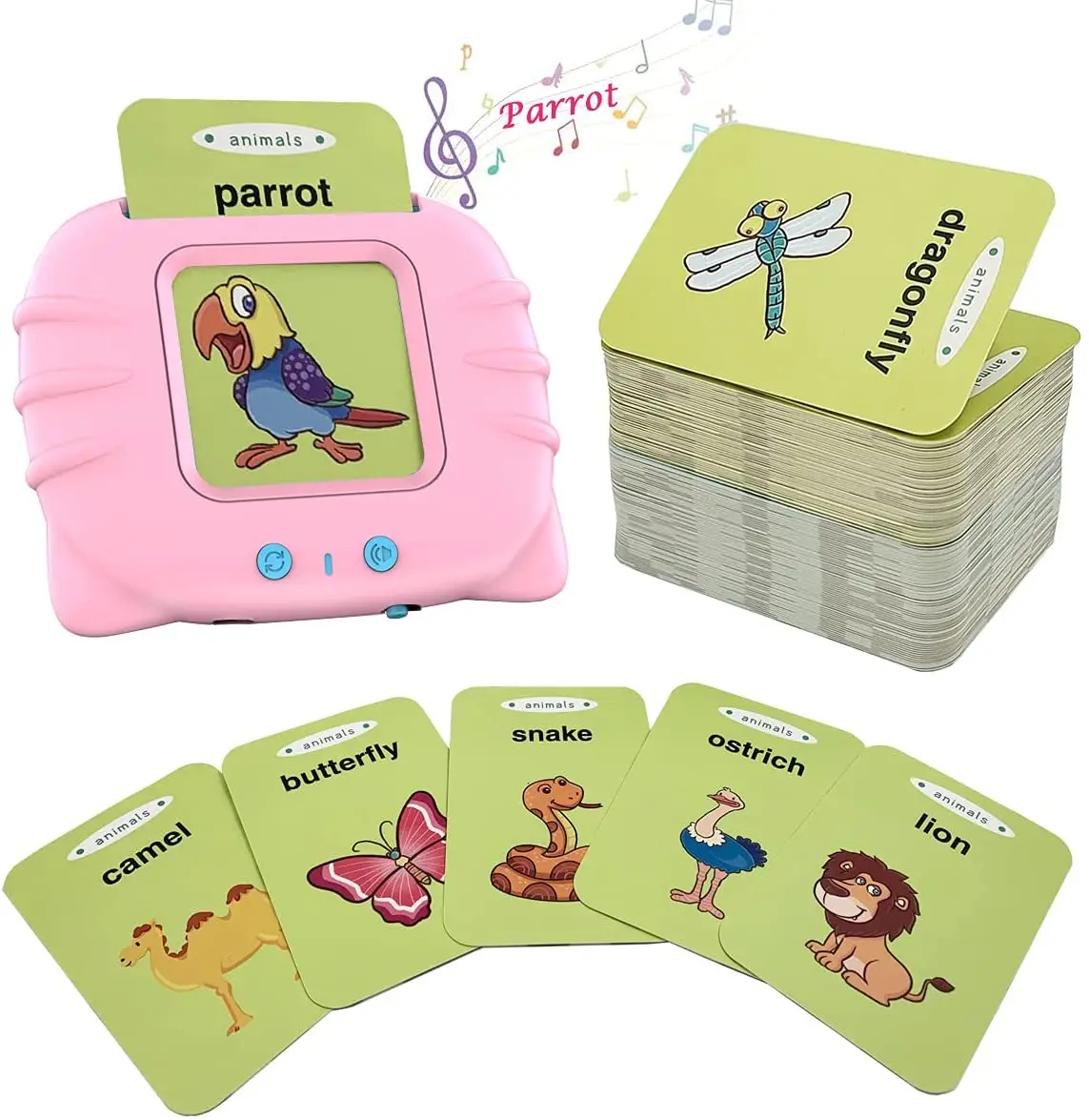 Обучающие Игрушки для раннего развития устройство чтения карт с большим экраном на английском языке 112 Детские (1600400267544)