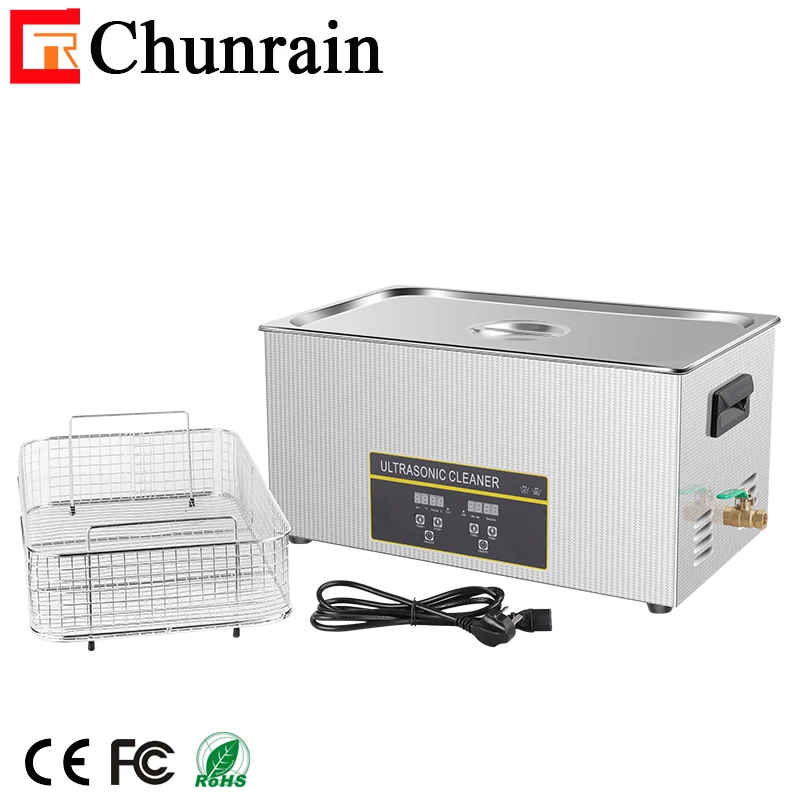 Цифровой Ультразвуковой очиститель с degasand semiwave для лабораторной посуды, стоматологическое оборудование CR-080S 22 литра 480 Вт
