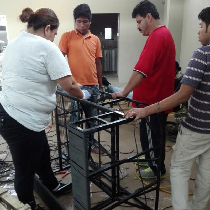 Help Customers Establish Their Own Outdoor Furniture Materials Factory And Set Up Rattan Factory