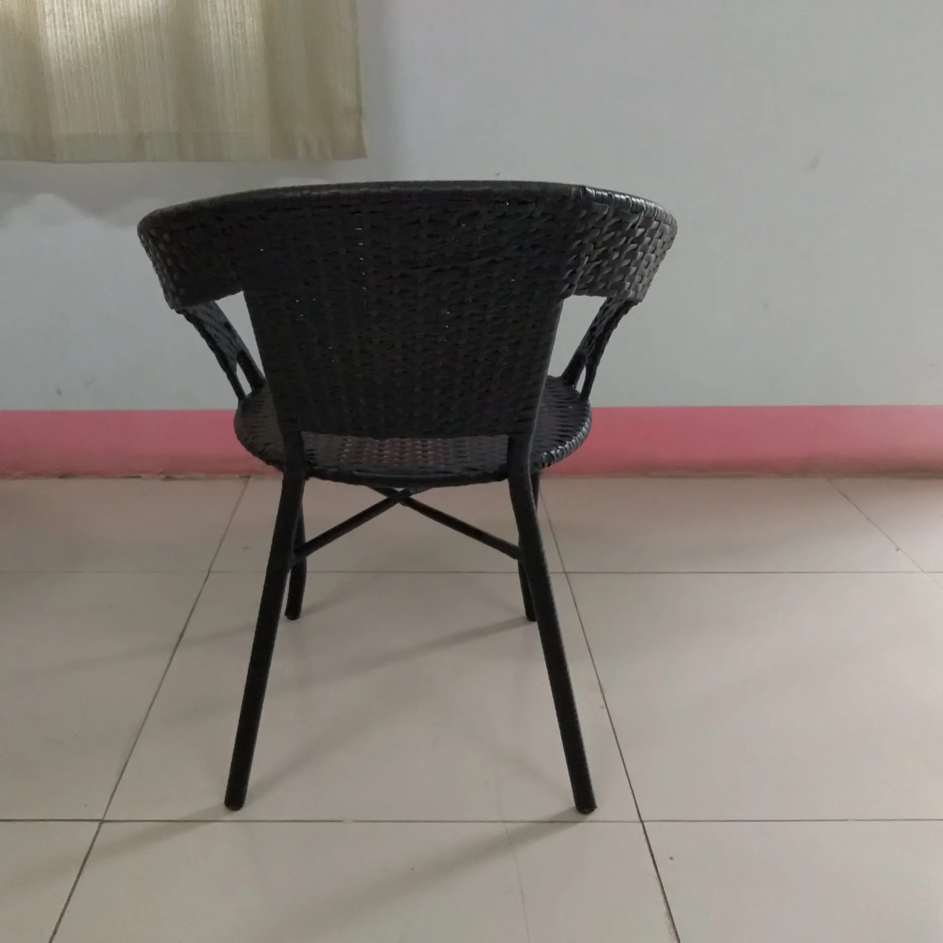 Стул ротанговый для отдыха на открытом воздухе, комплект из трех предметов, плетеный комбинированный стол, стул для балкона