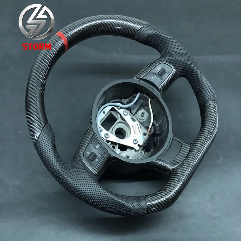 Private Custom Universal Racing Parts Customized Leather Carbon Fiber Car Steering Wheel For All Cars