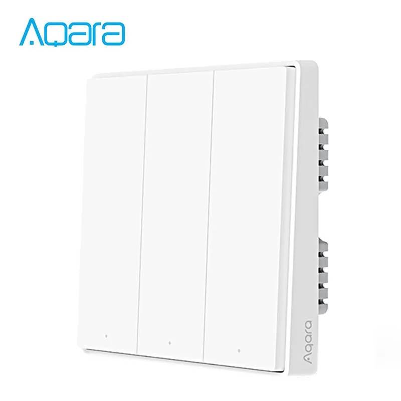 Aqara D1 Smart Wall Switch Zero Line APP Remote Control Zero-Crossing Protection Over Temperature Protection Work With Mijia