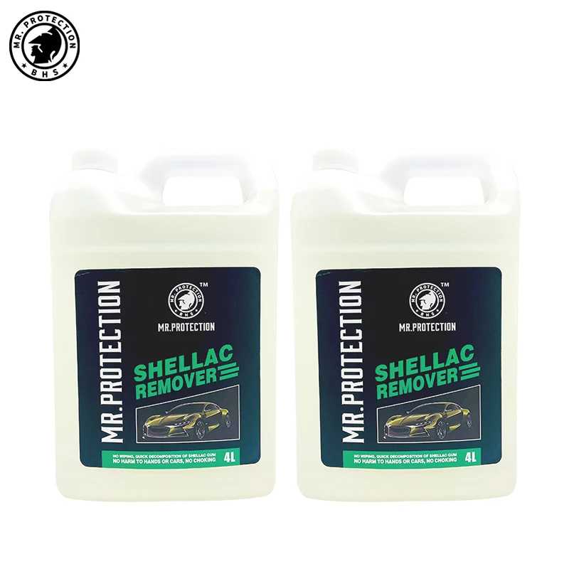 BHS Wholesale Car Body Tar Pitch Bug Sap Asphalt Cleaner Spray Shellac Remover To Remove Bug Tree Saps Bird OEM Service