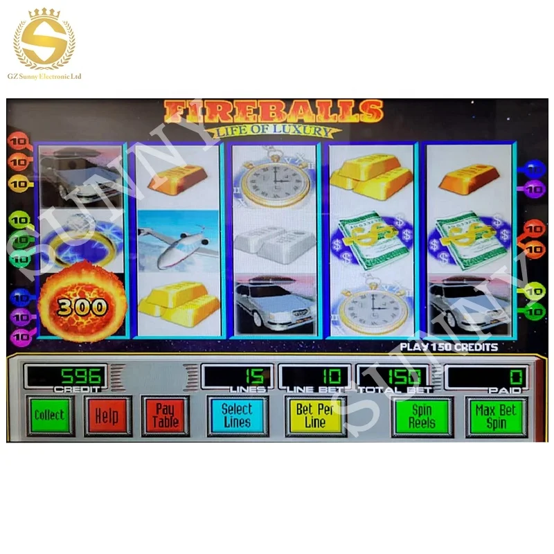 SunnyGames FireBall Life of Luxury game board game software juegos placa Taiwan borden IGS for skill game machines (1600756938687)