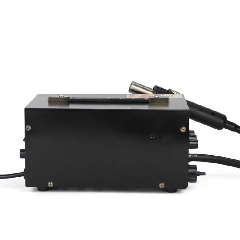 968DA+  temperature control hot air gun with Soldering iron and base welding station High temperature resistant cleaning sponge