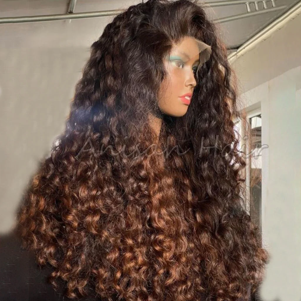 Raw Vietnamese Wigs Human Hair Loose Curl Lace Front Wigs Human Hair Wholesale Glueless HD Lace Frontal Wigs For Black Women