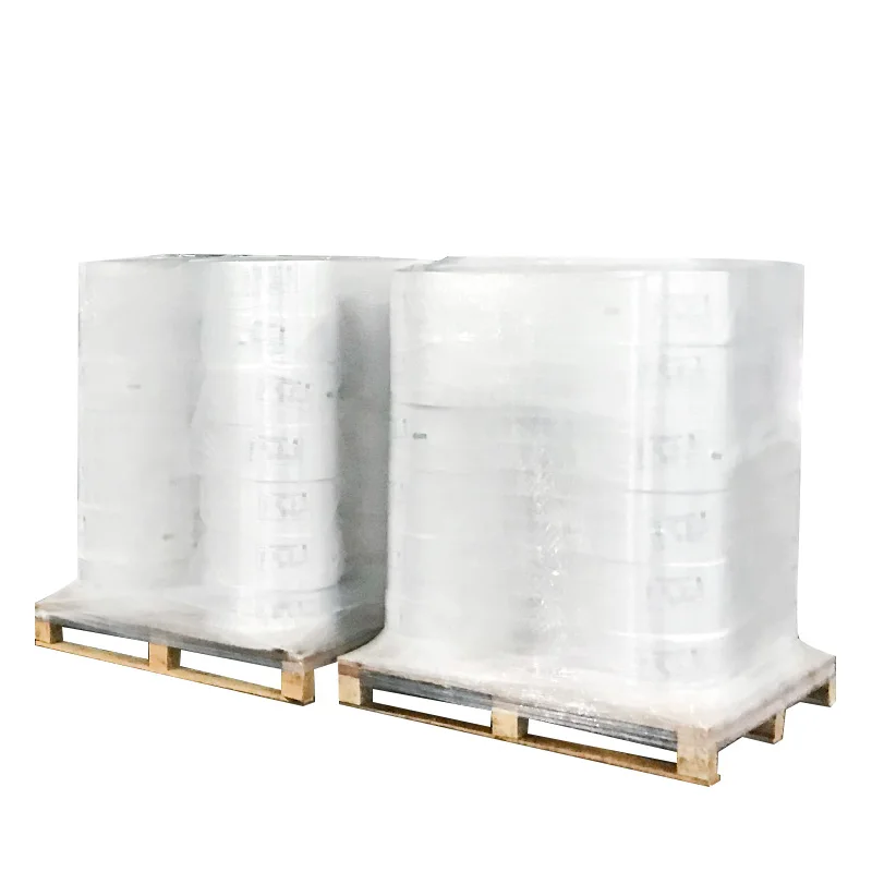 label factory self adhesive paper roll glossy BOPP self adhesive paper rolls for flexography self-adhesive material