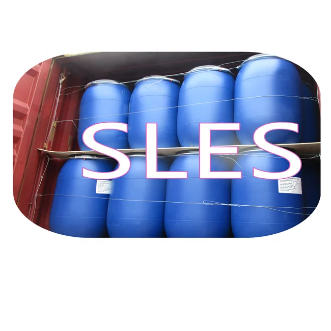  Высококачественный лауриловый эфир сульфат натрия SLES 70% для порошкового моющего средства