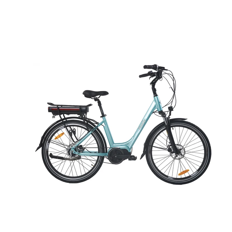 Производство нового 26-дюймового женского электрического велосипеда Женский литиевый велосипед