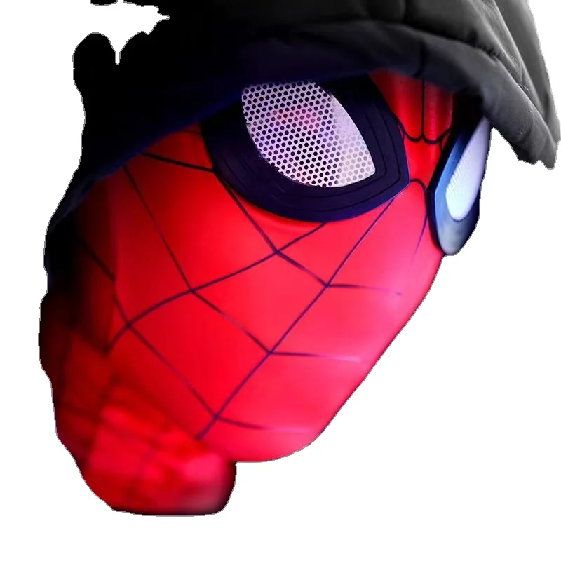 Tik Tok with Spider-Man headgear cute funny mask for adults and children, hood mask funny disco dancing sand sculpture