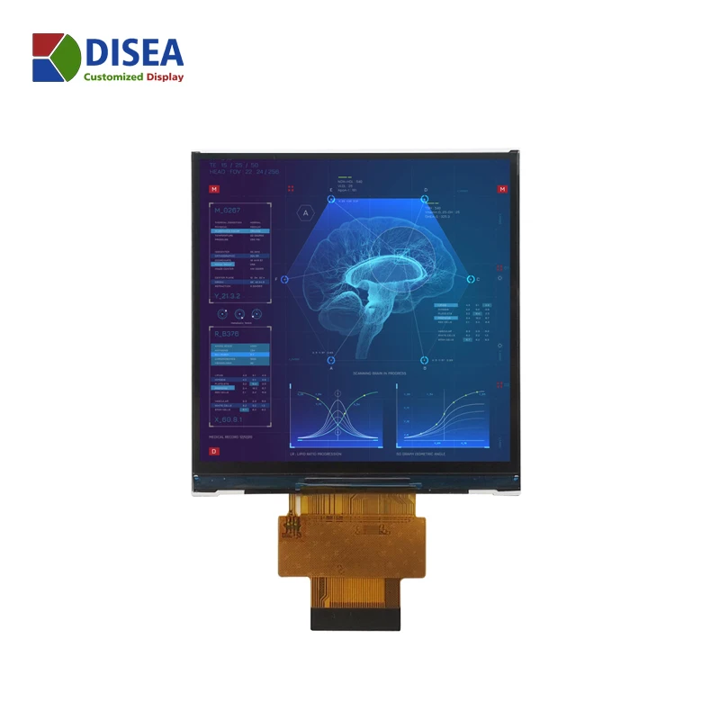 DISEA OEM индивидуальный 480x480 18 бит RGB квадратный 4,0 дюймовый IPS TFT ЖК-дисплей модуль
