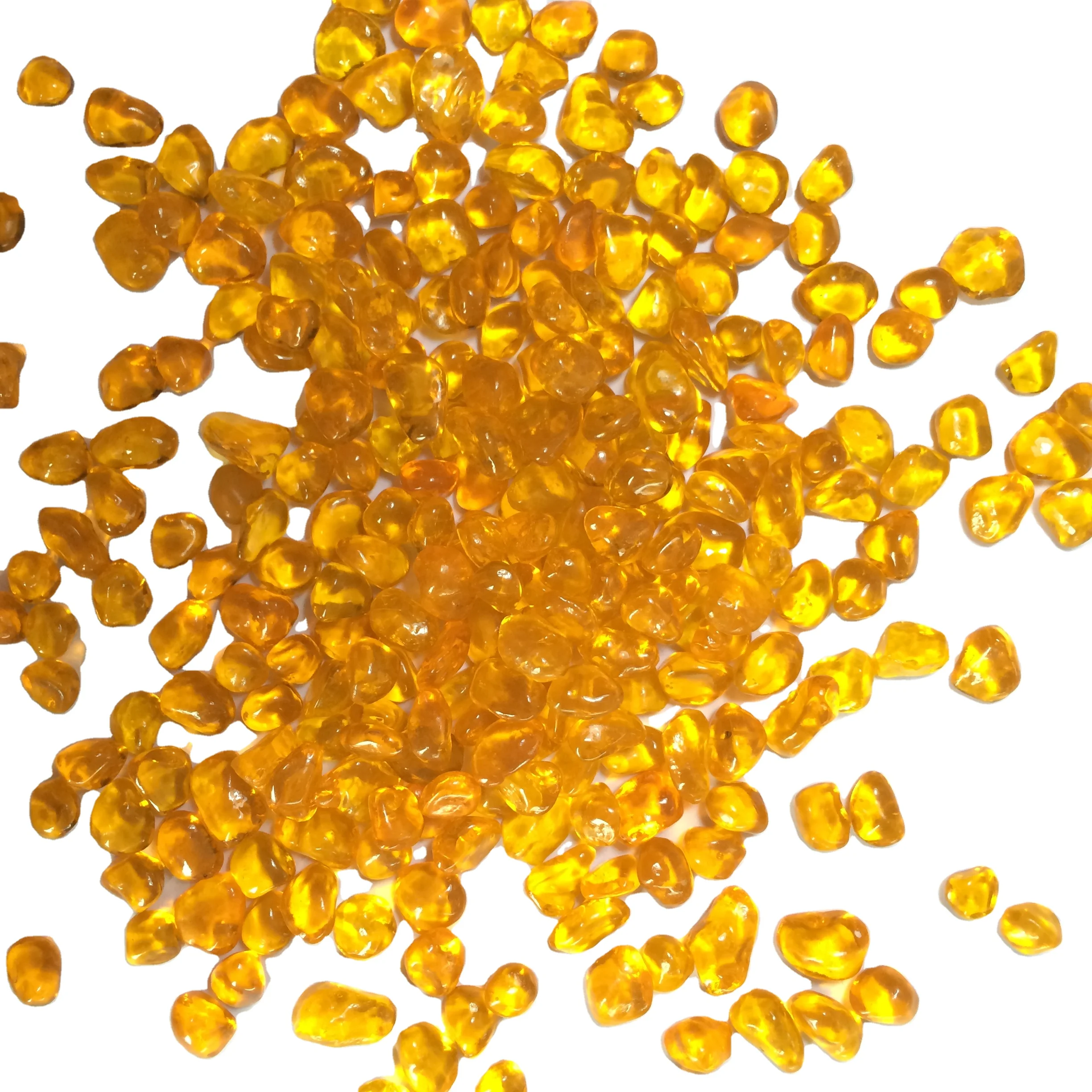 Professional Irregular Shape  Glass Beads Wholesale Factory Produce  High Quality Decorative Glass Beads