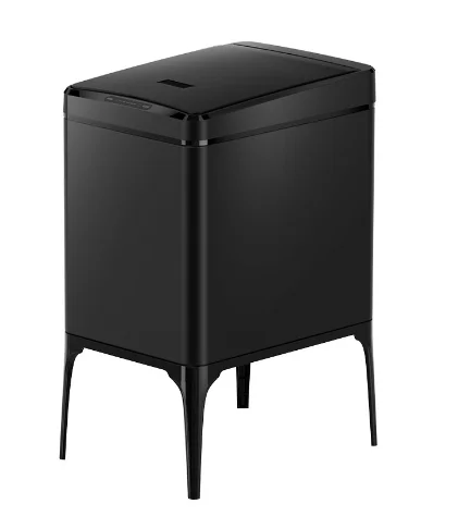 22L High Leg Sensor Dustbin Soft Close Touthless  Stainless Steel Hotel Kitchen Garbage Bin  Automatic Smart Sensor Waste Bin