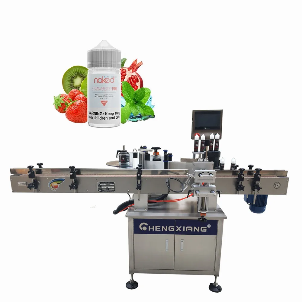 
automatic self adhesive sticker wrap around wine bottle labeling machine for all kind round bottles 