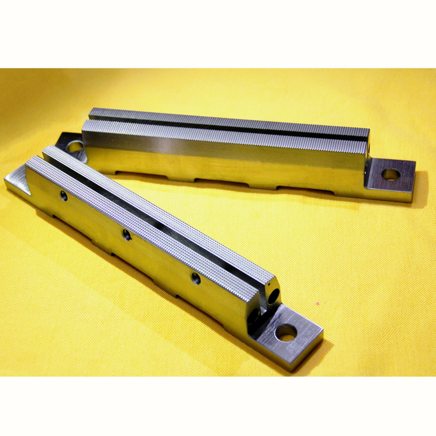 High Precision Grinding Checkered  Sealing Jaws Assembly of Packaging Machine