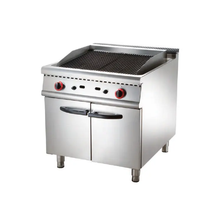 Restaurant Hotel Supplies Heavy Duty Commercial Stainless Steel Kitchen Equipment Gas Range With Electric Oven