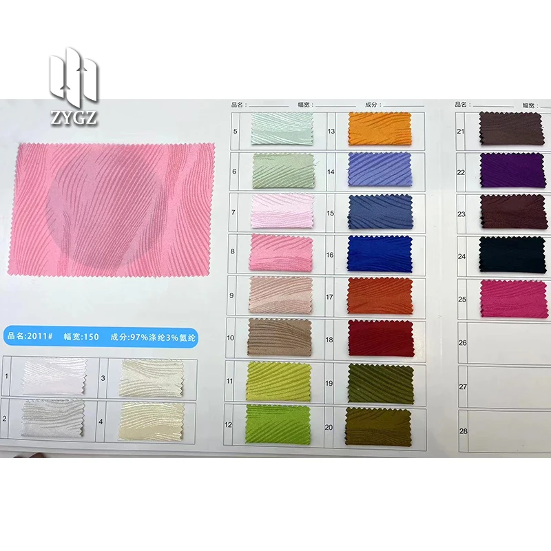 Latest design Elegant Fashion Wholesale Pattern Satin Silk Jacquard Brocade Fabric For Women Clothing Dress