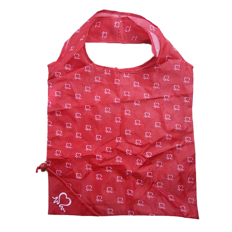 Promotional Personalized Reusable Blank Polyester Tote Shopping Bags With Logos