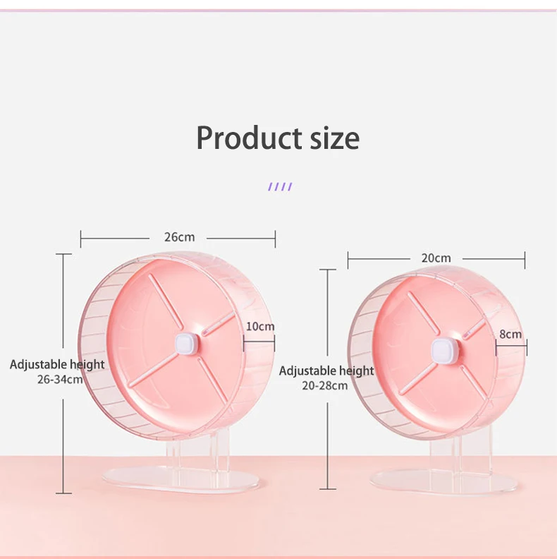 Hot selling cheap custom run-around fitness treadmill running wheel pet hamster toy