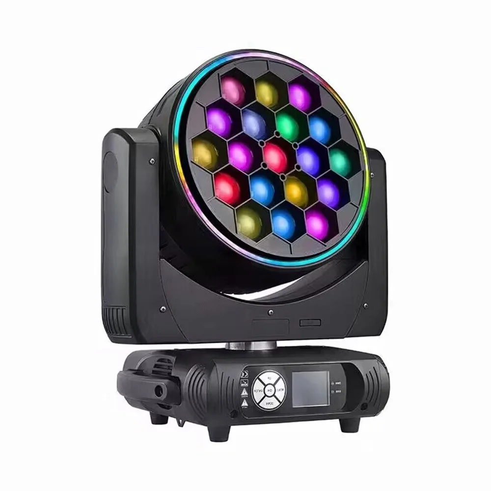 Сценический dj Disco Party show light 19x40w пчелиный зум dialighting RGBW LEDs Pixel Circell