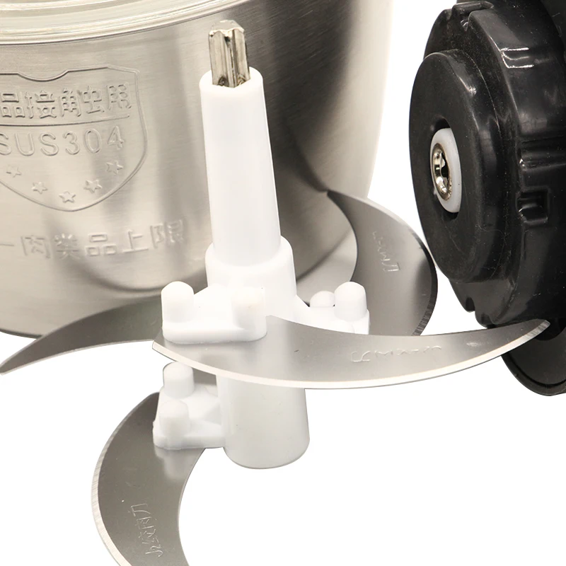 Stainless Steel Food Chopper Processor Onion Salad Vegetable Display Processors Mixer Cutter Operated