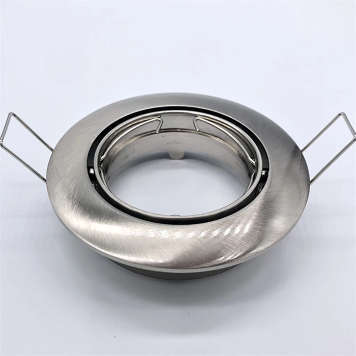 Round gu10 led die casting recessed bedroom ceiling light cob ceiling light fixture