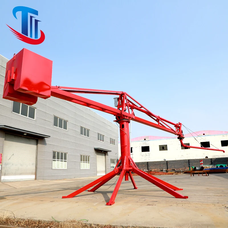 Electrical Remote Control Concrete placing boom  Spider Concrete Placing Boom for Construction