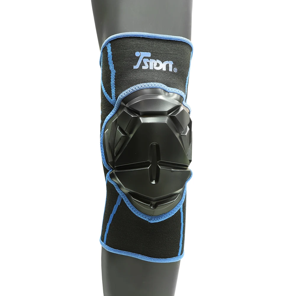 Good Quality Made In China Waterproof Polyester Nylon Jacquard Kneepads With Pu Injection Padded